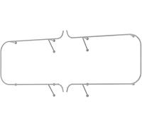 Perchero de Pared, Perchero, riel de Almacenamiento, Percha de Boda Industrial Moderna, Perchero Creativo para Tienda de Ropa Boutique, Perchero para Tienda de Ropa,