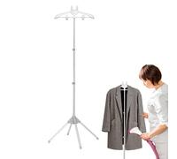 Perchero de percha - Vaporizador de altura ajustable, perchero plegable, marco de planchado | perfecto para la sala de costura en el hogar, en la tienda de hoteles y para la estación de cuidado de
