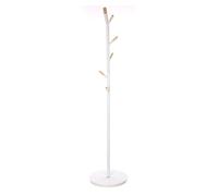 5five Perchero Simply Smart con 6 ganchos metálicos, blanco