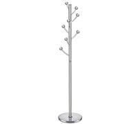 TEESONG Perchero De Pie Acero Inoxidable de pie Abrigo de pie Rack Moderno Dormitorio de pie Capa de pie Estante Creativo Ropa de Almacenamiento Colgador Soporte para Chaqueta(A)