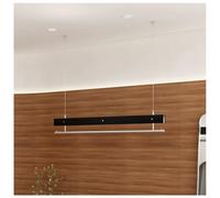 Perchero De Techo Ajustable, Colgador De Ropa De Acero Inoxidable Con Cables De Suspensión, Organizador De Ropa Multiusos, Barra De Armario Extraíble Para Boutiques Y Salas De Exposición(Black,80cm)