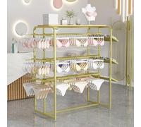 Perchero de tienda minorista, soporte de exhibición resistente para boutique y centro comercial, ideal para ropa interior, bragas y brasieres