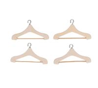 Perchero en Miniatura a Escala 1/12, Estilo Vintage, Triple casa de muñecas de Madera, Juguetes para Modelo de micropaisaje, Proyecto de Bricolaje, Adornos artesanales