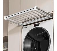 Perchero extensible extraíble para pantalones, almacenamiento oculto multifuncional para armario y encima de la lavadora, solución de ahorro de espacio para organizar pantalones y accesorios