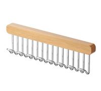 Perchero extraíble con gancho | Percha para cinturón para organizador de armario con 8 ganchos | Perchas multifuncionales con ganchos múltiples para sujetadores, corbatas, chalecos, bufandas, joyas