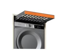 Perchero extraíble de aleación de Aluminio para Pantalones, para Lavadora, Invisible, para secar Ropa, Organizador de Armario Empotrado, diseño Que Ahorra Espacio (Naranja, 764 x 814 mm)