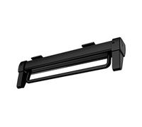 Perchero Extraíble For Pantalones, Barra Extraíble For Armario, Perchero For Pantalones, Aleación De Aluminio + ABS For Armarios, Dormitorios Y Baños.(Black,46cm/18.11in)