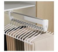 Perchero Extraíble For Pantalones, Percha Extensible For Pantalones De 30 A 55 Cm, Perchero Extraíble For Colgar Ropa, For Guardarropa, Pantalones, Almacenamiento De Ropa,Capacidad De Carga 25 Kg(35cm