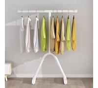 Perchero industrial para ropa para abrigos y faldas, soporte de organización de entrada, estante de tubo de almacenamiento para mostrar camisas