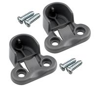 Perchero KOMPLEMENT 130627 adecuado como pieza de repuesto para soporte de barra Ikea Pax (2 unidades)