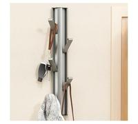 Perchero Montado En La Pared, Ganchos De Metal Plegables Para Entrada, Gancho De árbol Creativo Para Ropa, Perchero Para Llaves, Ganchos Sin Perforación Detrás De La Puerta(Size:5 Hooks,Color:Gris)