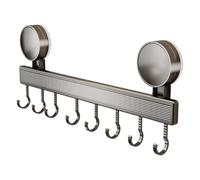 Perchero para utensilios de cocina, práctico colgador de utensilios de cocina, estante de cocina adhesivo, sin taladrar, ganchos de succión adecuados para organización de cocinas, almacenamiento de
