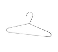 Perchero Perchas de aluminio for el hogar, resistentes a la deformación, gruesas, húmedas y secas, de doble uso, ahorran espacio en dormitorios, balcones y centros comerciales, 3 unidades Colgadores