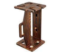 Perchero - Portátil, Ajustable y Madera Montado en la Pared Organizador - Perchero - Adecuado para uso en interiores, sala de estar, hogar, hogar, garaje, , kayak, , nave, y junto al mar