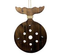 Perchero profesional para epífitas - Placa de madera resistente para colgar la flora, marco botánico minimalista | Fundación para jardinera rústica para balcón residencial, salón, porche es