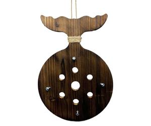 Perchero profesional para epífitas - Placa de madera resistente para colgar la flora, marco botánico minimalista | Fundación para jardinera rústica para balcón residencial, salón, porche es
