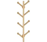 Perchero vertical de metal montado en la pared, gancho decorativo para ropa estilo árbol de entrada, percha colgante para armario, baño, cocina, dormitorio, puerta de porche, sala de estar,
