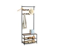 Perchero Zapatero 32,2 x 64 x 180 cm Industrial