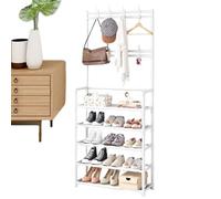 Percheros Para Zapatos: Ganchos Para Abrigos De , Organizador De Pie, Estante Para Almacenamiento De Artículos Duraderos Para El Hogar, Armarios Perfectos Para Dormitorios | Para Casas, Pasillo