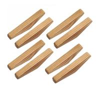 Percheros pared 8 Paquete de madera ganchos de pared Ropa Colgador montado Abrigo Abrigo Decorativo Llave Soporte Sombrero Bufanda Bolso Almacenamiento Perchador Baño Rack Cuelga Llaves Pared Colgador