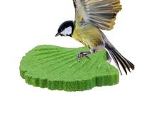 Perchoir Cage - 13.5x10cm Perchoir Oiseaux | Perrchoir Perroquet, per Choir Anti Dérapant Pour Perruche Et Perroquet, Accessoire Cage Avec Affûtage Griffes Pour Conure Aras Volière Maison