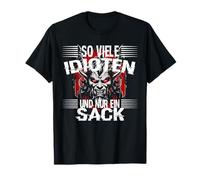 Percht Bartl Top Teufel Spruch Stan Viele Idioten Nur Ein Sack Camiseta