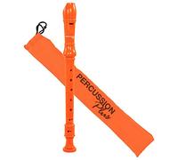 Percussion Plus PP1614 - Flauta de descendiente soprano colorida, color naranja