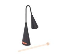 Percussion Plus PP3600 Campanas Agogo dobles, Negro, Mediano