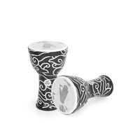 Percussion Plus Ubud Slap Djembe preafinado, 7 pulgadas