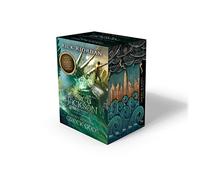Percy Jackson and the Olympians Complete Series and Percy Jackson's Greek Gods Boxed Set [Paperback] [Jan 01, 2016] Rick Riordan and John Rocco