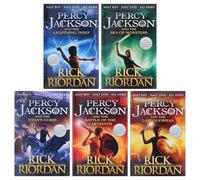 Percy Jackson Pack, 5 books, RRP £34.95 (Battle Of The Labyrinth; LightningThief; Last Olympian; Sea of Monsters; Titan's Curse). (Colour Young Puffin)
