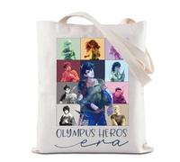 Percy Jackson Tour - Bolsa de mano inspirada en Olympus Heroes Eras, reutilizable, bolsa de la compra de comestibles con siete medias sangres, Bolsa Heroes, 35*40cm