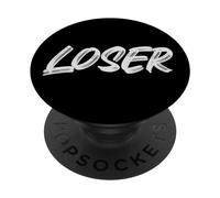 Perdedor tipografía Simple y Divertida PopSockets PopGrip Adhesivo