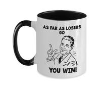 Perdedores Sarcásticos Tazas Cerámica Taza De Café Con Asa Taza 330Ml Para Té Bebidas Leche