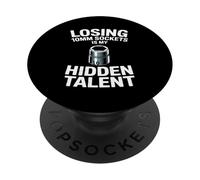 Perder enchufes de 10MM es mi Talento Oculto Car Guy Car Mechanic PopSockets PopGrip Adhesivo