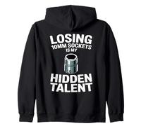 Perder enchufes de 10MM es mi Talento Oculto Car Guy Car Mechanic Sudadera con Capucha