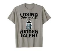 Perder enchufes de 10MM es mi Talento Oculto mecánico Coche Chico Camiseta