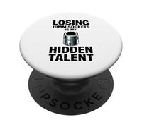 Perder enchufes de 10MM es mi Talento Oculto mecánico Coche Chico PopSockets PopGrip Adhesivo