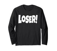PERDER LA PALABRA PERDIDO EN UN DISEÑO DE TEE QUE DICE PERDIDO Manga Larga