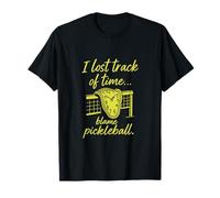 Perdí la noción del tiempo... culpa al arte del reloj de pickleball Camiseta