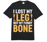 Perdí mi Pierna, no mi Divertido amputado de Huesos Comfort Colors Adult Heavyweight T-Shirt