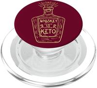 Pérdida de Peso Cita Divertida Alcohol Whisky es Dieta cetogénica PopSockets PopGrip para MagSafe
