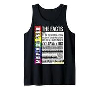 Perdido Camiseta sin Mangas, Hombre, Negro, S