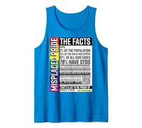 Perdido Camiseta sin Mangas, Hombre, Zafiro, XXL