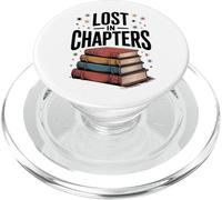 Perdido en capítulos para los Amantes de los Libros PopSockets PopGrip para MagSafe