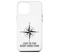 Perdido en la dirección correcta Brújula Wanderlust Carcasa para iPhone 12 Pro Max