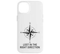 Perdido en la dirección correcta Brújula Wanderlust Carcasa para iPhone 14 Plus