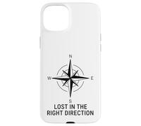 Perdido en la dirección correcta Brújula Wanderlust Carcasa para iPhone 15 Plus