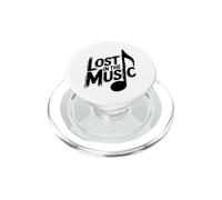 Perdido en la música Amante de la música Divertido PopSockets PopGrip para MagSafe