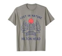 Perdido en la Naturaleza Vacaciones Viajes Hilton Head Camiseta